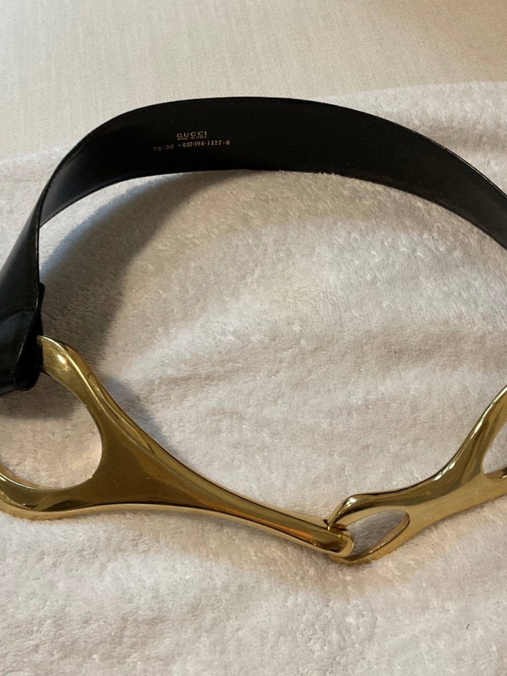 Gucci vintage iconic Tom Ford statement belt